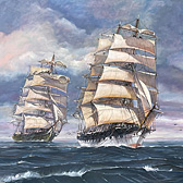 Alan Sanders, Classic Sailing Ship Art